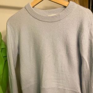 Club monaco cashmere sweater. Size S. Light blue color.